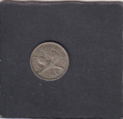 Beschrijving: 3 Pence  PATU